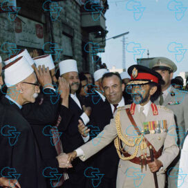 RARE Print: HIM Haile Selassie I (Ethiopia) & Sami Süleyman Gündoğdu Demirel