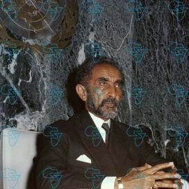 RARE Print: Emperor Haile Selassie I Of Ethiopia And President At The UN