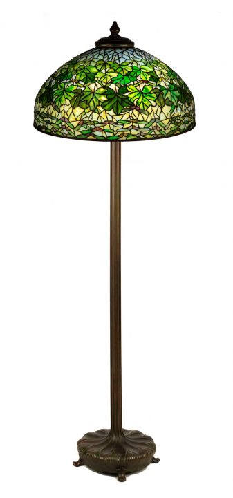 Cottone Auctions sold several Tiffany Studios lamps at their Art & Antiques sale, November 13-14, 2020
