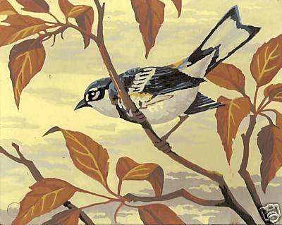 Vintage paint number nuthatch bird 1 99242710918cfe0ecc2b5fa7df2d0840